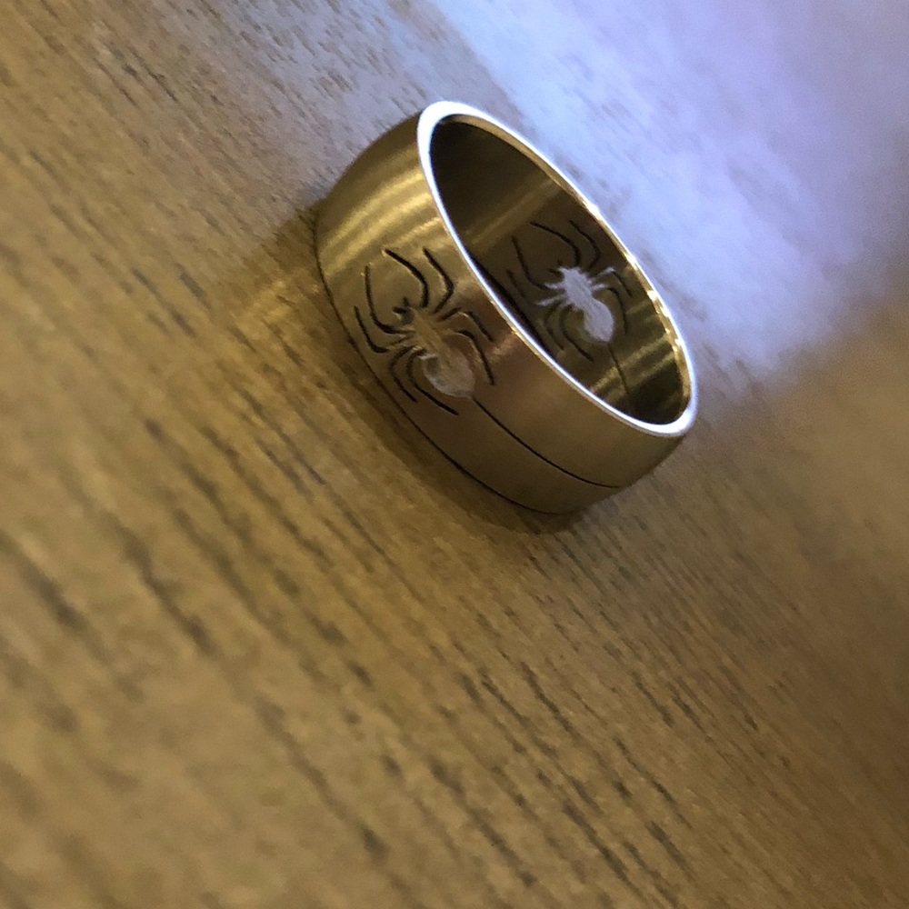 “black widow” Unique dual Spider Ring 🕷